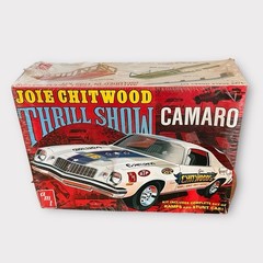 Vintage Joie Chitwood Thrill Show Camaro AMT | No. T441 | 1:25 Model Kit Car NOS
