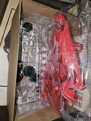 AMT 1962 Corvette Chevrolet Model Kit MPN 6521 Unassembled Plastic Red