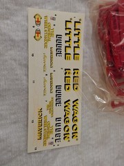 Lindberg “Little Red Wagon” Bill “Maverick” Golden Dodge Model Kit 1:25 NOB