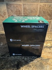 YHT AUTO 1″ Wheel Spacers 5×114.3 (5×4.5) M12x1.5, 82.5mm 5 Lug Set of 4 (2 box)
