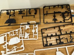 Unassembled Model Car Kit Parts Lot