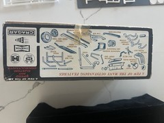 RARE! VINTAGE AMT 1965 PLYMOUTH BARRACUDA KIT. Extra Set Decals And Chromes
