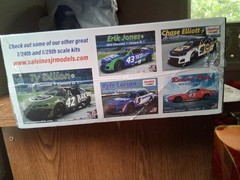 Salvino JR Models “Black Riffle” Ty Dillon 2022 Camaro ZL1 Nascar 1/24 Car Kit