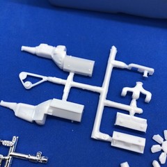 76. Dodge Dart Mopar 360 4 Barrel ENGINE UNBUILT MPC 1:25 Search LBR Model Parts