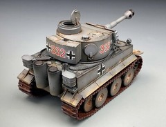 Tiger Model TM502 Cute German Tiger I Early Type with 88mm Gun – USA Shipping