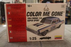 1996 LINDBERG Mode COLOR ME GONE 1964 DODGE 330 SUPER STOCK Kit #72156