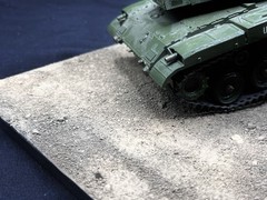 1/35 Scale Military Diorama Base Terrain Display Model Soldiers Figures Diecast