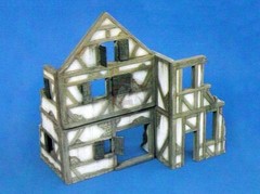 Verlinden 1/35 German Old City 3-Story Building Section WWII [Diorama] 1016
