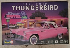 1956 Ford Thunderbird Model Kit 1:24 Scale Revell Route 66 Series New 85-4518