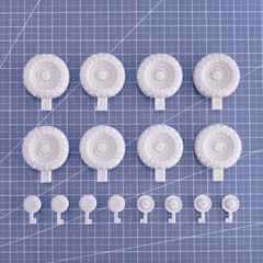 1/35 Resin Assembly Model Kit US M1126 Stryker XML Sagged Wheel Accessories Set