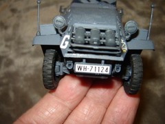 Built Military Vehicles 6 & 10 wheel Both Painted & Built Excellent Detail 1/72