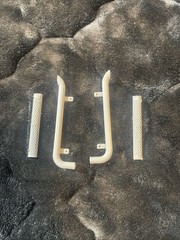 1/24 Scale Side Pipes 3D Printed Stock Gray Great for MPC,Revell and Many More..