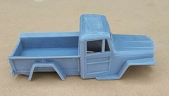RESIN 3D PRINTED 1/24 1946 WILLYS JEEP PICKUP BODY