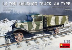 MiniArt 1/35 1.5 Ton Railroad Truck AA Type