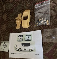 Rare Starter Porsche 356 Speedster Tour Auto 1957 Resin Kit 1:43 Car Made France