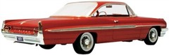 1:25 Scale 1961 Pontiac Ventura Plastic Model Kit – Moebius Models #1211