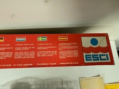 Vintage ESCI BMW 320 Carling Black Label Model Kit / kit 3005 made in Italy