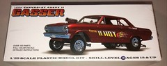 Moebius 1965 Chevrolet Chevy II Gasser Drag Car 1:25 scale model car kit 2324