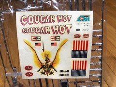 USA MERCURY COUGAR HOT ROD 1/20 MODEL KIT ARII VINTAGE