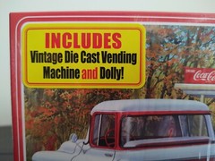 AMT COCA COLA ’55 CHEVY CAMEO PICKUP TRUCK MODEL KIT Plastic 1:25 Scale AMT1094