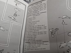 AMT Blueprinter Model Parts Pack Engines Grills Etc
