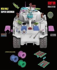 Rye Field 1/35 Model M50 Mk.2 Super Sherman [Standard Version] #RM-5150📌USA