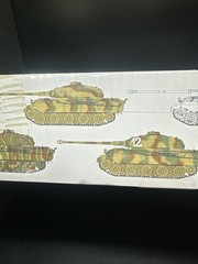 Dragon 1/35 6848-03 King Tiger Porche Turret W/Zimmerit Heavy Tank Model Kit