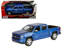 Motormax 79348BL 2017 Chevrolet Silverado 1500 LT Z71 Crew Cab Pickup