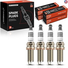 A-Premium Iridium Platinum Spark Plugs Compatible with Honda Civic 2016 2017