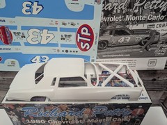 Salvinos Jr Richard Petty 1980 Chevy Monte Carlo Nascar Model Kit