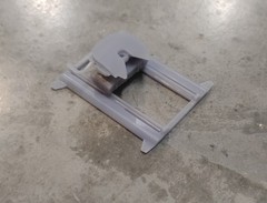 3D Printed 1/25 5th Wheel Hitch