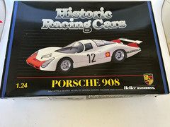 Heller Porsche 908 Longtail (White) 1/24 scale model car NIB