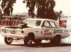 Don Williamson Hairy Canary Plymouth 1/25th – 1/24th Scale Decals NHRA Drag