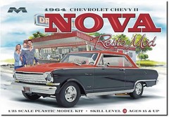 Moebius 2321 1964 Chevrolet Chevy II Nova Resto Mod plastic model kit 1/25