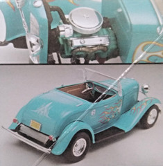 18-0882 MONOGRAM 1:24 Scale 1932 FORD STREET ROD Plastic Model Kit