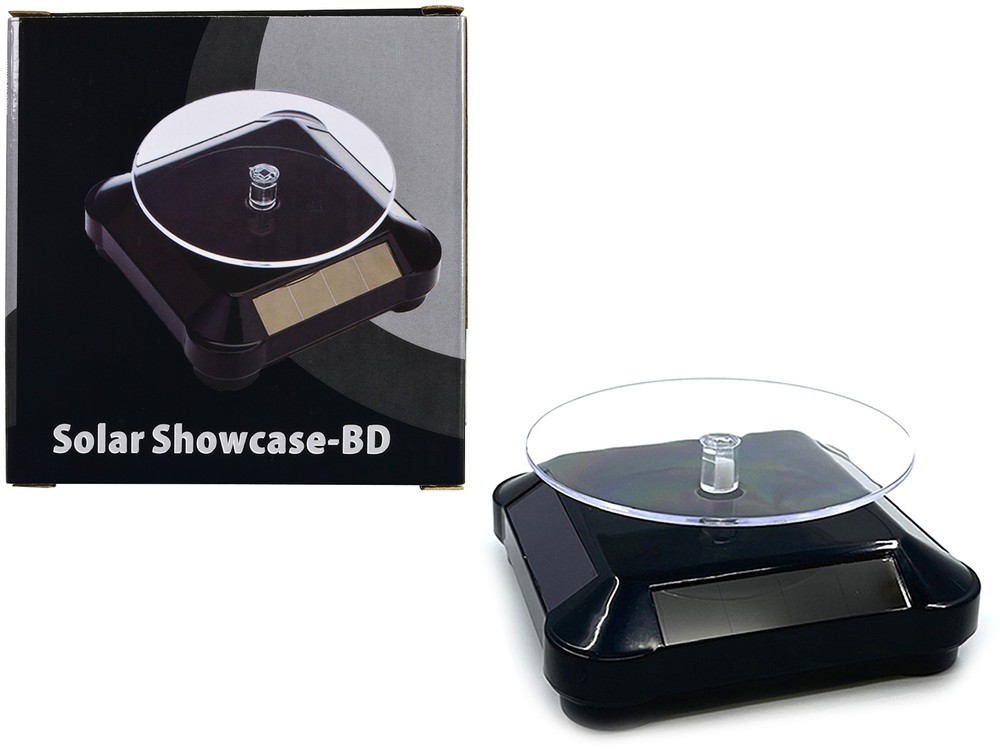 Other 002-BK 1/64 3.5″ Solar Rotating Display Stand with Black Base