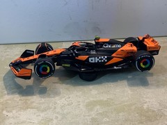 Formula racing mclaren #4 jw/4 pitmen 1/43 scale new RARE BY BURAGO