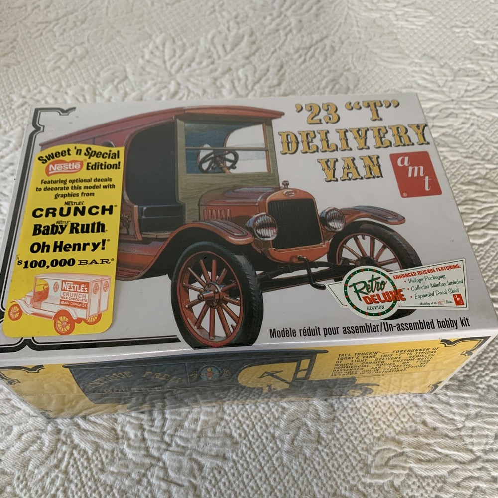 AMT ’23 T Delivery Van 1/25 Scale Model Kit Nestle Edition 2015 New Sealed 860
