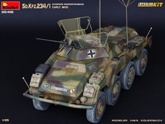 MiniArt 1/35 German Sd.Kfz. 234/1 Early Model Interior Kit #35410