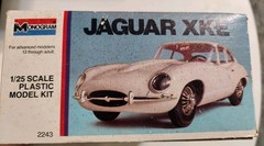 Monogram Jaguar XKE 1:25 Model Car Kit~ PARTS ONLY