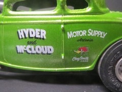 Hyder & McCloud AA/FA 1/25 34′ 5 Window Coupe Decal from Fremont Racing