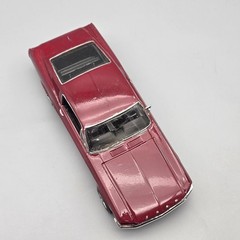1968 Ford Mustang 1/25 Built Model Car Parts Diorama Display Glued Hood