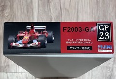 Fujimi 092096 1/20 Ferrari F2003-GA Multiple GP Options + Aftermarkets GP23 New