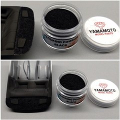 Yamamoto Flocking Powder Black (25ml/7g)