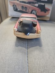 AMT 3006 Salty Dog ’53 Studebaker Bonneville Racer 1/25 Model Missing Some Parts