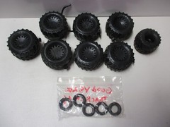 Lot of MPC, Revell, or AMT Tires and Monster Truck Tires for 1/24 or 1/25 Scale