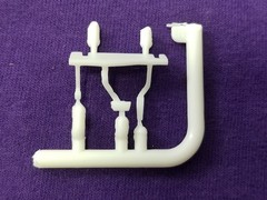 2021 Dodge Charger Hellcat PEDALS from 1:25 AMT Model Kit
