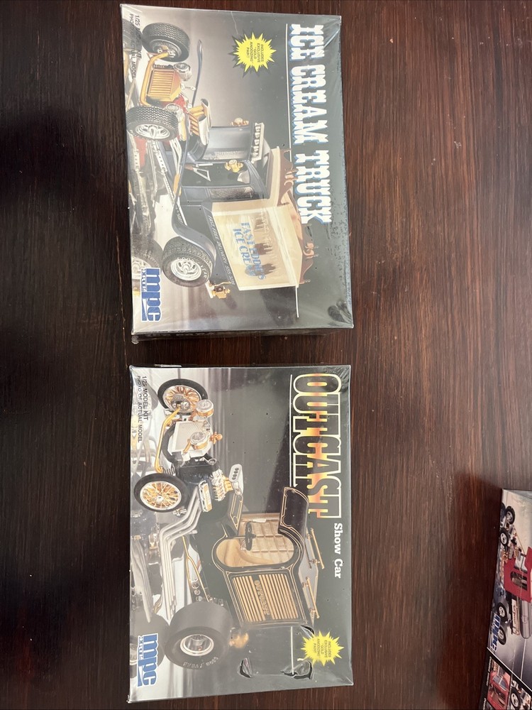 Two 1/25 Scale MPC Plastic Model Kits