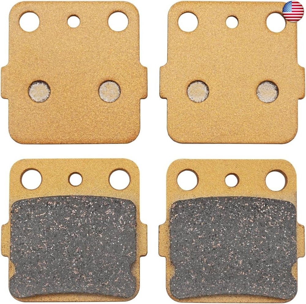 Semi-Metallic-Pro Front Brake Pads Compatible With Honda TRX250X TRX250EX