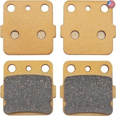 Semi-Metallic-Pro Front Brake Pads Compatible With Honda TRX250X TRX250EX